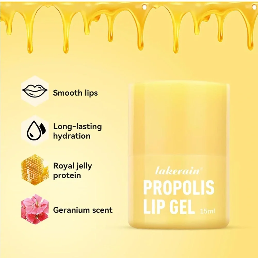 Propolis Honey Lip Butter Hydrating Overnight Lip Balm Sanitary Twister (2 Pack) - Picture 4 of 8